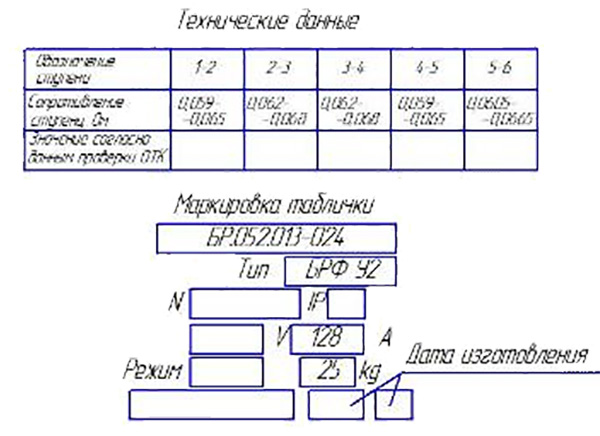 БРФ У2 БР.052.013-24