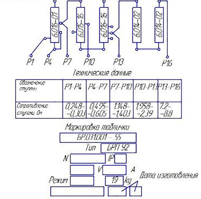БРП У2 БР.031.001-55